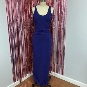 Blue maxi dress